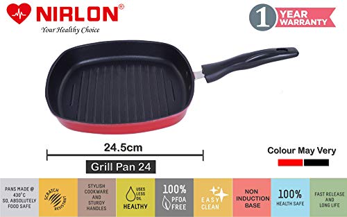Nirlon Kitchen Utensils Non Stick Cookware Set of 2 Pieces (TP22_GP24) - Image 2