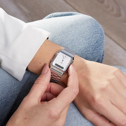 Casio Vintage AQ-230A-7DMQ Analog-Digital White