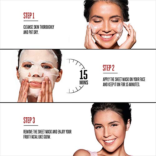 Lakme Blush & Glow Lemon Sheet Mask, 25 ml - Image 3
