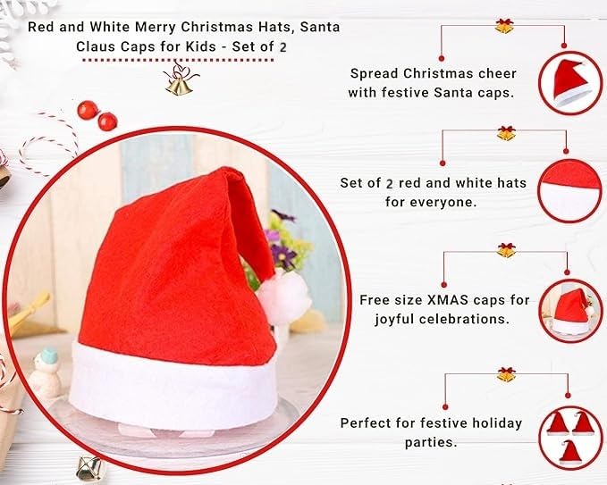 PoPo Toys 2 Pcs Santa