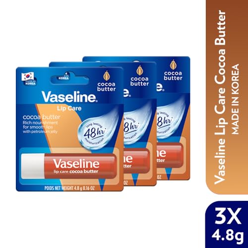 Vaseline Lip Care Aloe Vera Lip Balm Stick 4.8g (Pack of 3) - Image 2