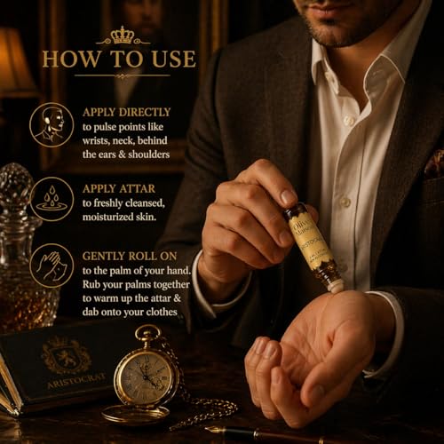 Aristocrat Attar 6ml for Men
