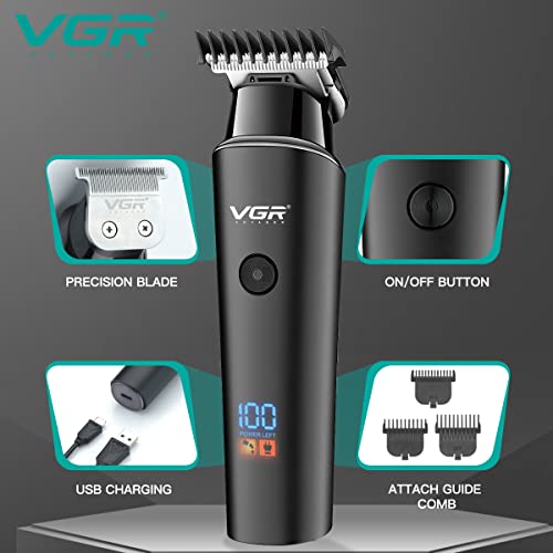 VGR Professional Multipurpose Beard and Hair Trimmer, Model 18 - Image 3
