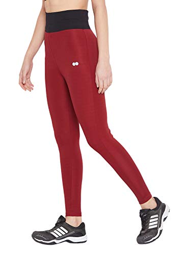 Clovia Women's High Rise Slim Yoga Pants - Image 2