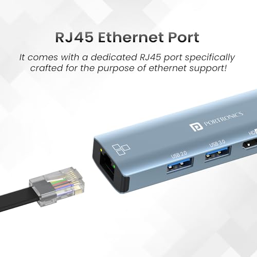 Portronics Mport 51 5-in-1 Type