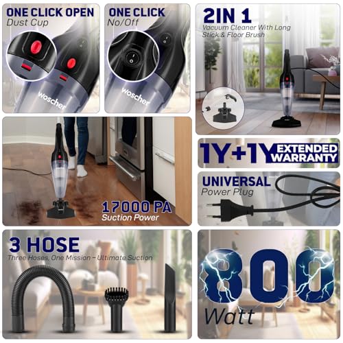 WOSCHER HomeVac Pro Home Vacuum