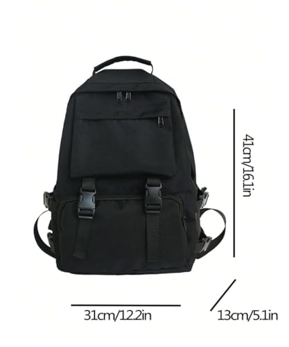 Glowic Black Backpacks for Men