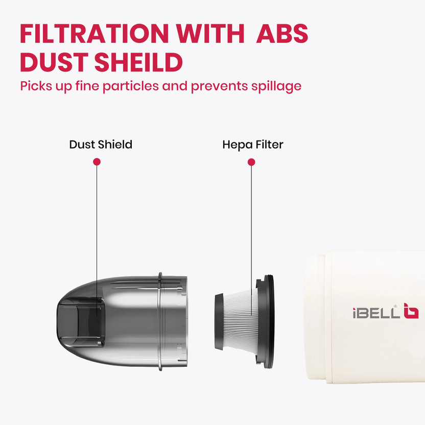 iBELL Cordless Handheld Vacuum Cleaner