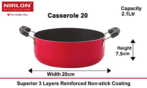 Nirlon Nonstick Aluminium Cookware Set