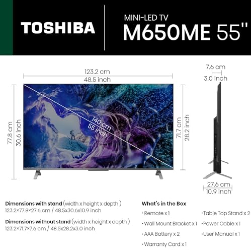 Toshiba 139 cm 4K Ultra