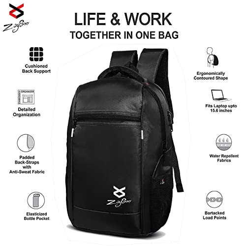 Laptop Backpack with USB Charging