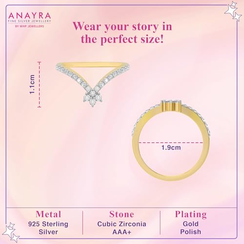 ANAYRA Celest Sterling Silver Ring