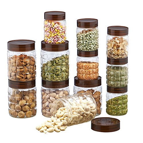 Steelo 12 pcs PET Container Set - 300ml x 6, 600ml x 6 (Solitaire) - Image 3