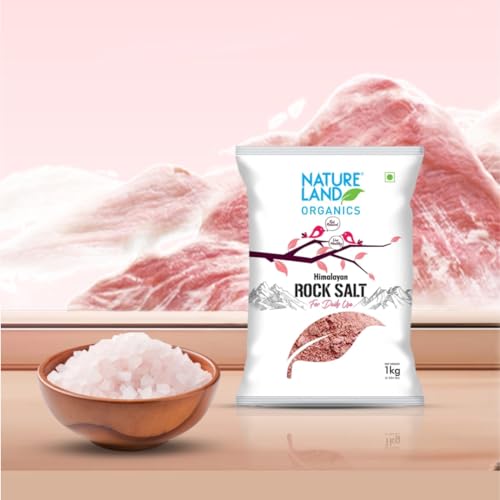 Natureland Organics Himalayan Pink Rock Salt 1 KG - Organic Rock Salt - Image 4