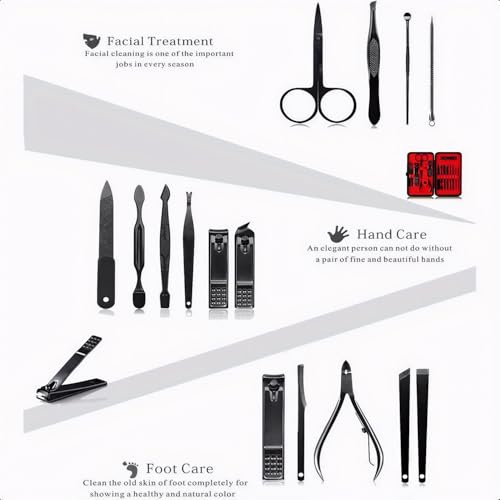 Premium Nail Cutter Set 12-in-1