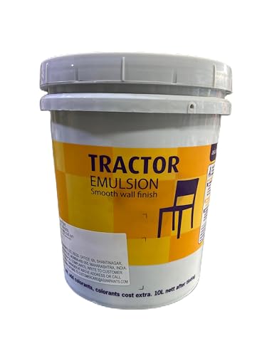 Asian Paints Tractor Emulsion Smooth Wall Finish 10Ltr (White) - Image 2