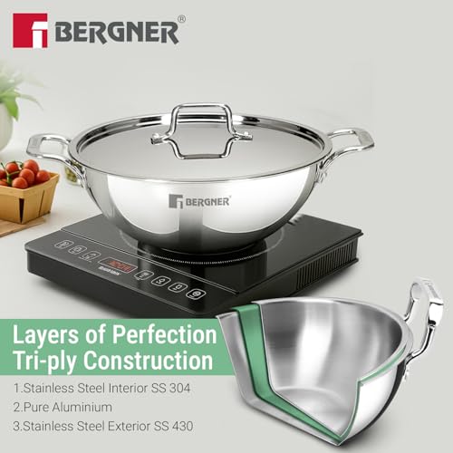 Bergner TriPro Triply Stainless Steel