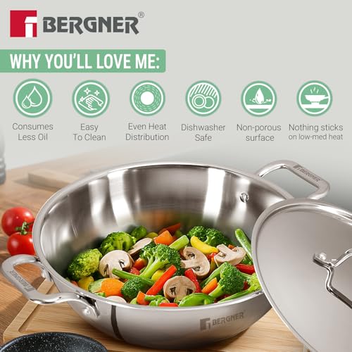 Bergner TriPro Triply Stainless Steel
