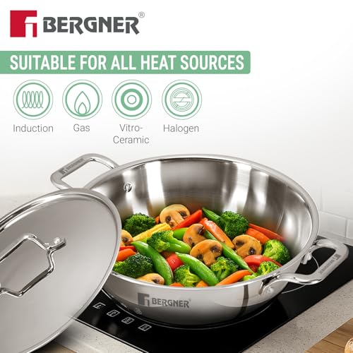 Bergner TriPro Triply Stainless Steel