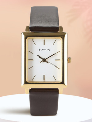 SONATA Sonata Quartz White Dial
