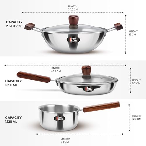 Milton Pro Cook Triply Stainless