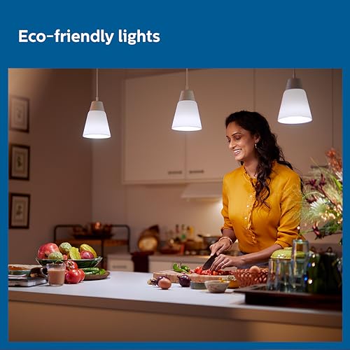 Philips 12-Watts LED Bulb E27 Base (Crystal White, Pack of 2) - Image 3