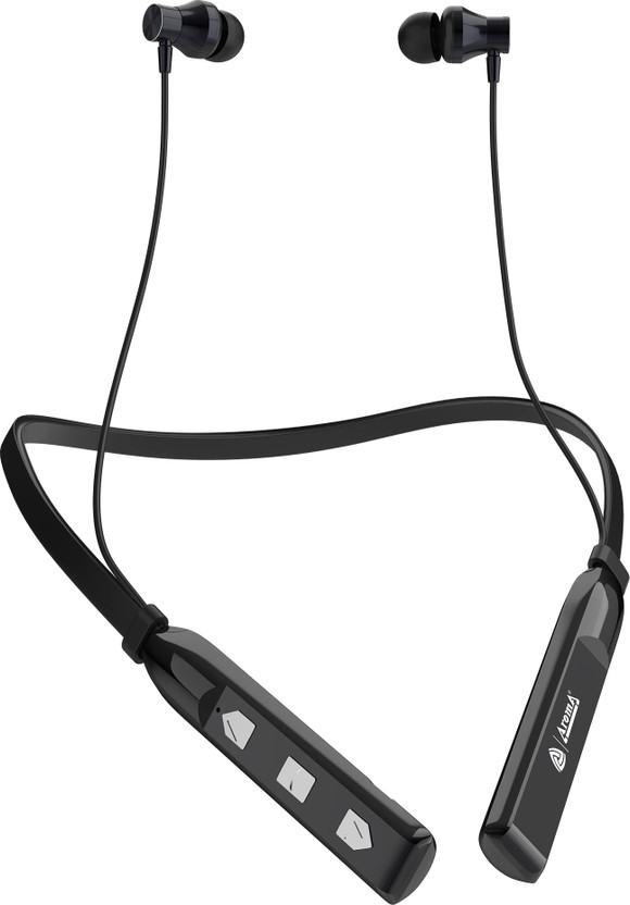 Aroma NB119 Titanium - 48 Hours Playtime Bluetooth Neckband Bluet...more