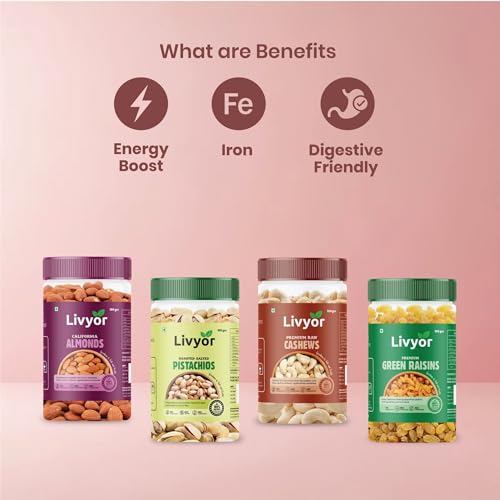 Livyor Premium Dry Fruits Combo