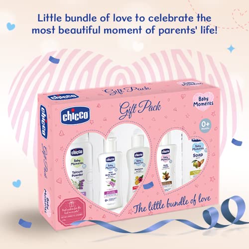 Chicco Baby Moments Essential Set Pink, Gift Set for Babies, 0m+ - Image 4