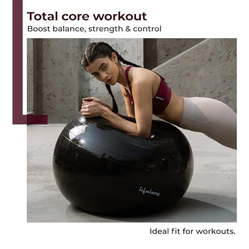 Lifelong LLFAGB55BL Gym Ball
