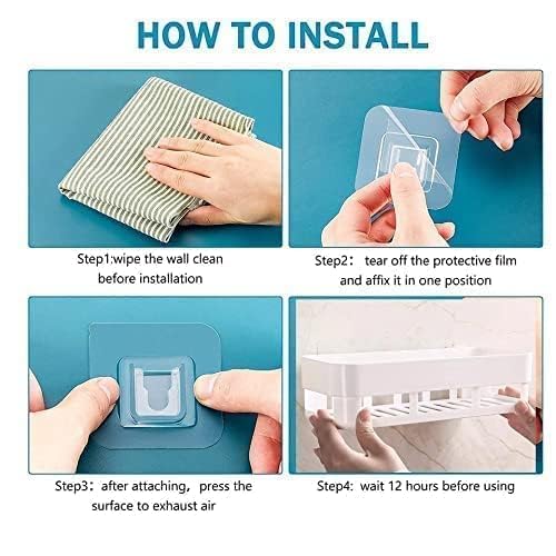 perpetual Bathroom Organiser, Self Adhesive