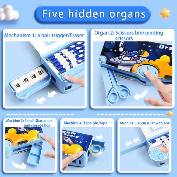 Umadiya Plastic Branded Multi-Functional Pencil