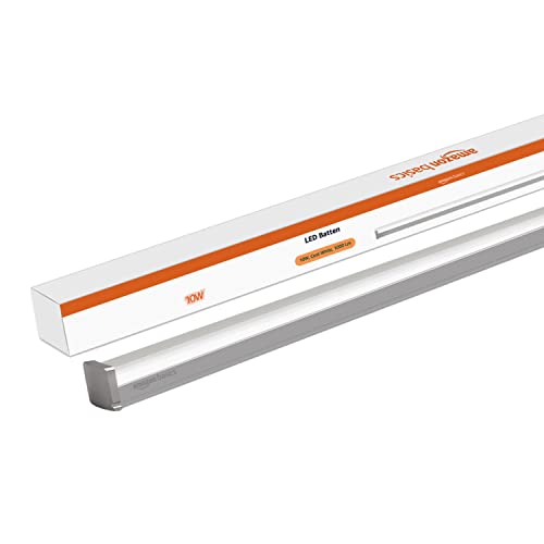 amazon basics - 10W LED Batten, Cool White (Pack of 4) - Image 7