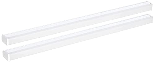 Amazon Basics - 10W LED Batten, Cool White (Pack of 2)