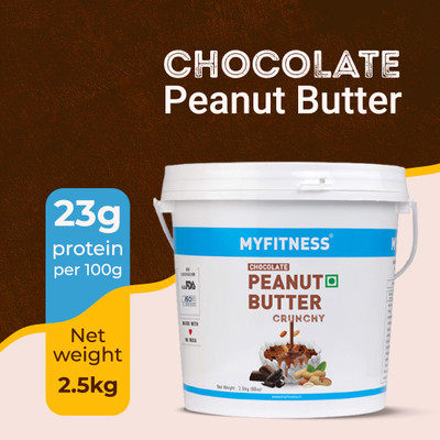 MYFITNESS Chocolate Peanut Butter (Crunchy)(2500 g) - Image 2