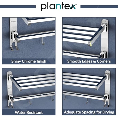 Plantex Stainless Steel Towel Holder