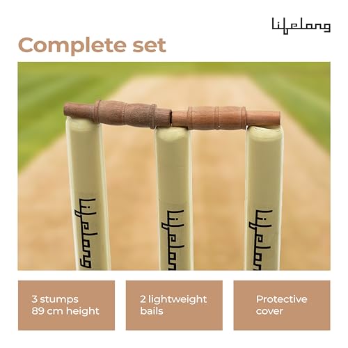 Lifelong Cricket Stumps Set