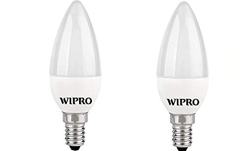 wipro Garnet 5W Frosted Candle