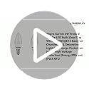 wipro Garnet 5W Frosted Candle