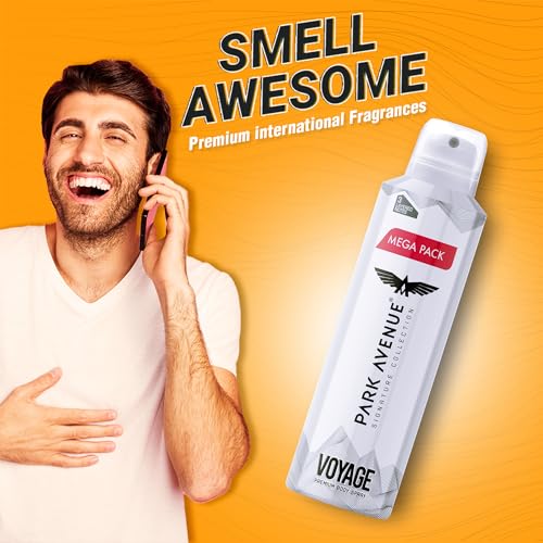 Park Avenue Spray for Voyage Signature Deodorant For Men, 220ml - Image 5