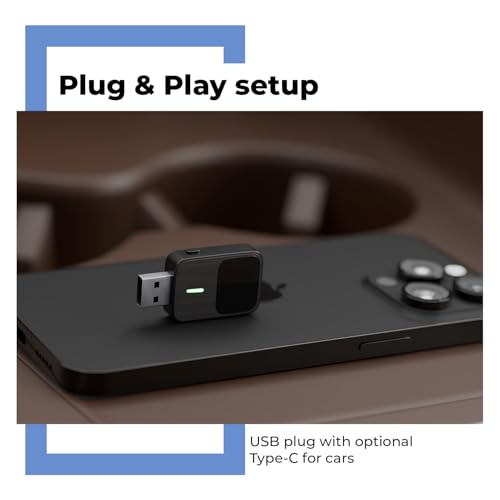 Lifelong 2-in-1 Wireless CarPlay &