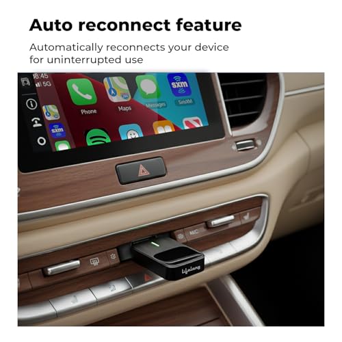 Lifelong 2-in-1 Wireless CarPlay &