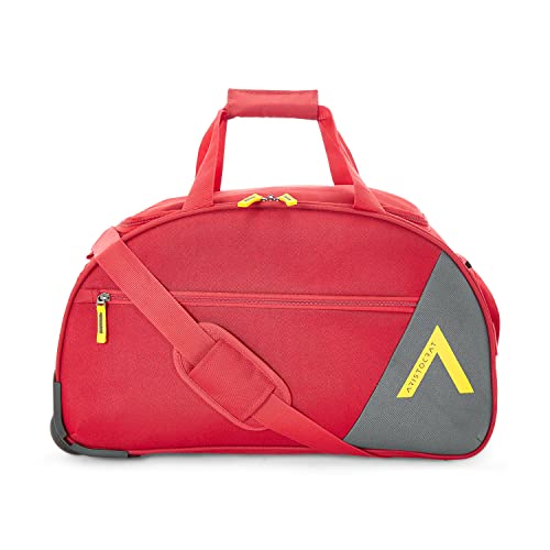 Aristocrat Spark 62Cm Polyester Medium Red Duffle Bag, 30 Cm - Image 5