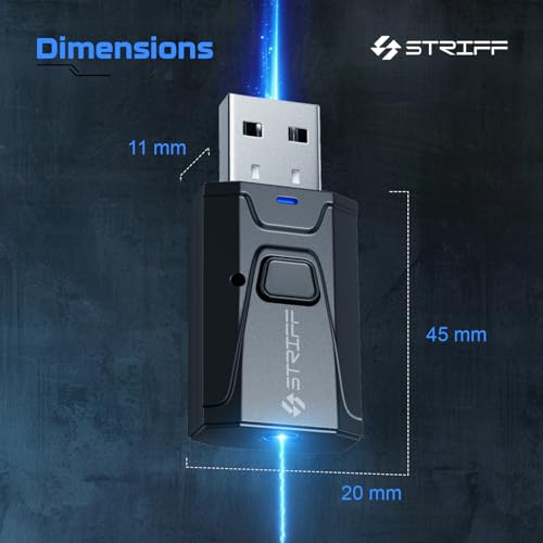 STRIFF Bluetooth Car Adapter, Mini