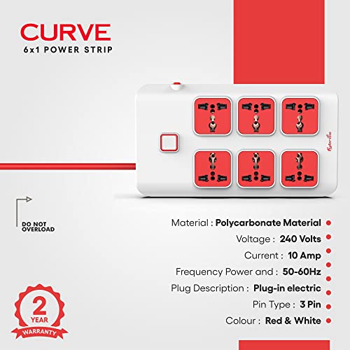 Fybros Electricals Curve Heavy-Duty Extension