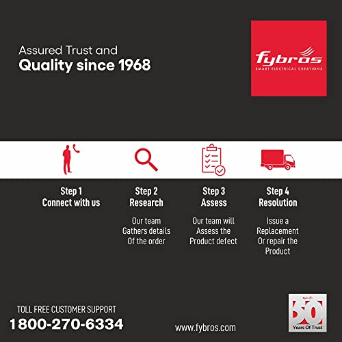 Fybros Electricals Curve Heavy-Duty Extension