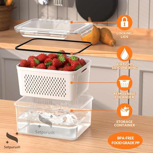 Satpurush Fridge Storage Containers