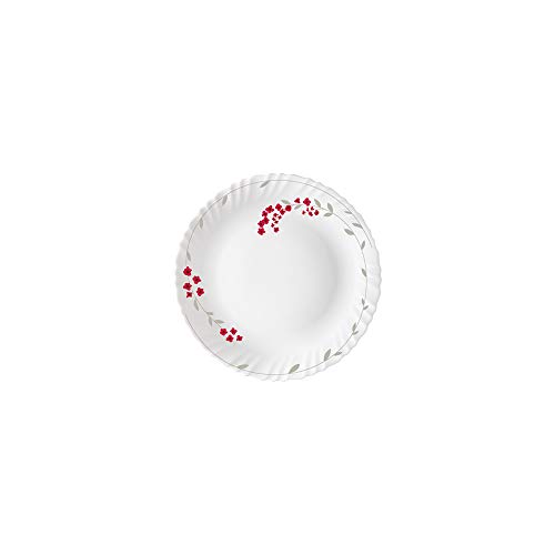 Larah by Borosil Verona Opalware Dinner Set, 33-Pieces, White - Image 4