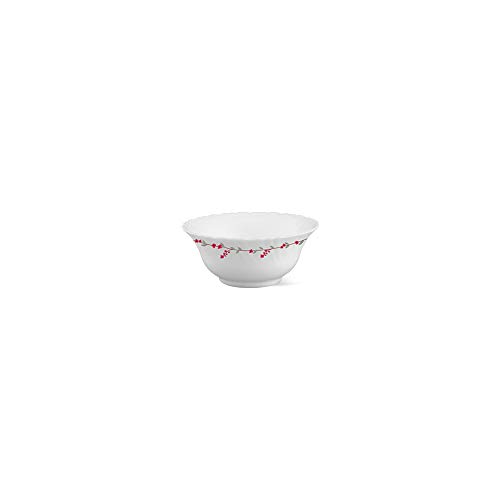 Larah by Borosil Verona Opalware Dinner Set, 33-Pieces, White - Image 7