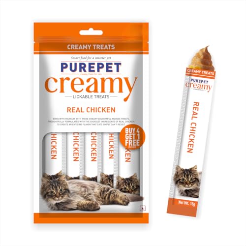 Purepet Creamy Lickable Cat Treats